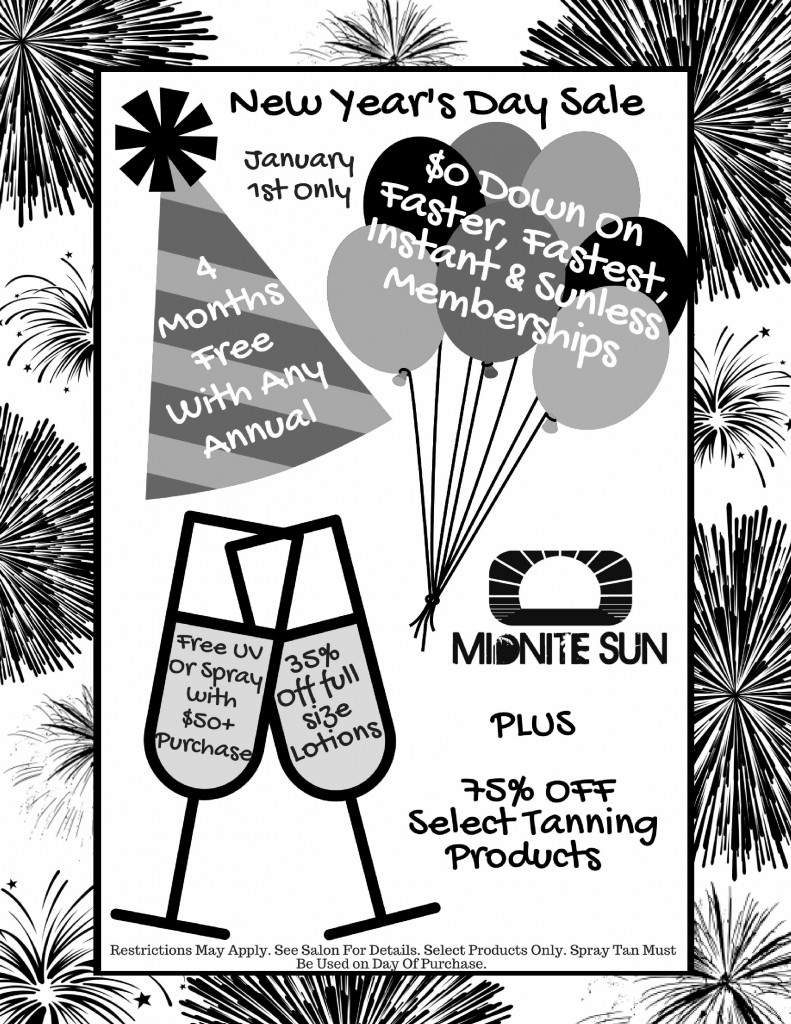 New Years Day Sale2 Midnite Sun