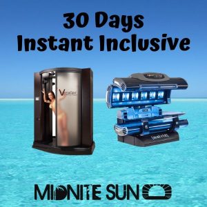 30 Day Instant Inclusive UV & Sunless Tanning